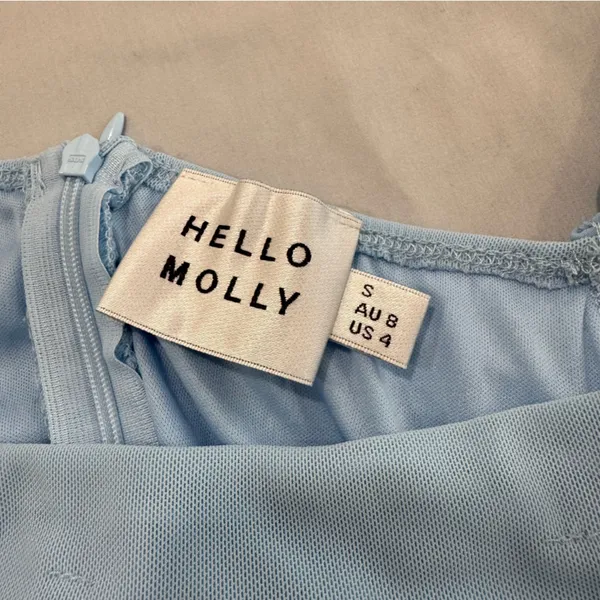 Hello‎ Molly Tangy Bellini Dress Blue Small - Image 5