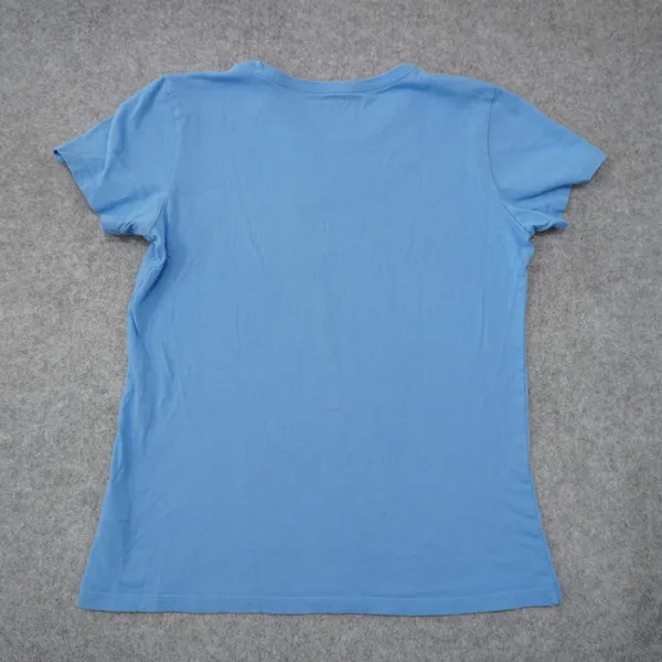 Life is Good Size S Crusher Tee Womens Blue Funny Dog Snack Graphic T-Shirt - Image 5