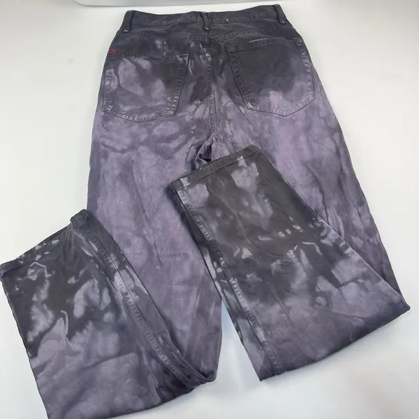 BDG Urban Outfitters Women’s Jeans High Rise Baggy Black Color Fade Size 27 - Image 11