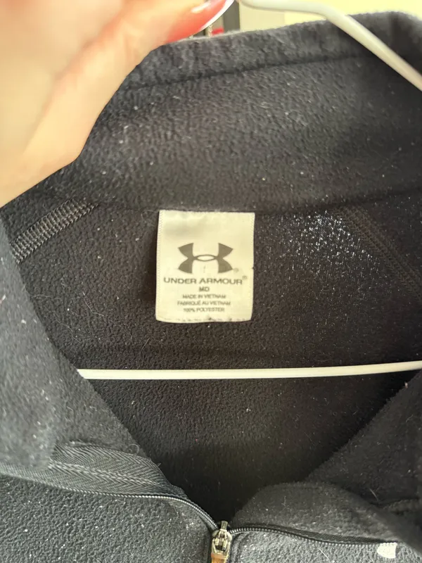 Under Armour Fleece Quarter Zip Pullover - Image 2