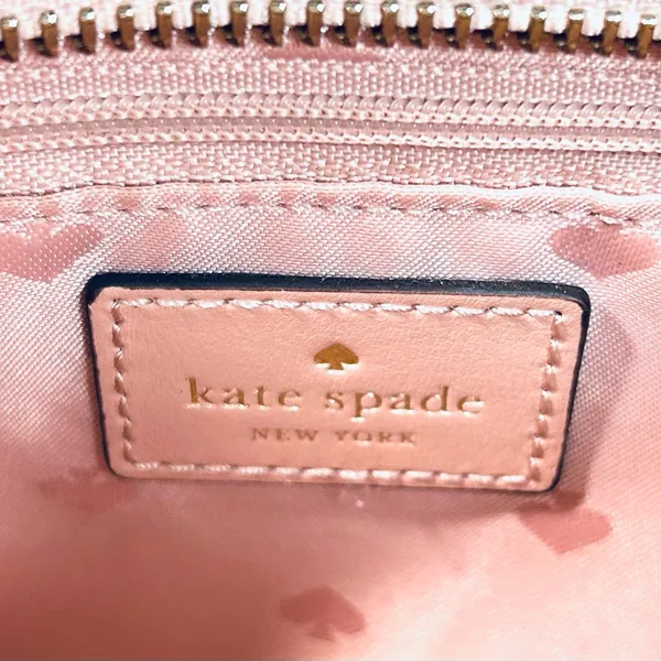 Kate Spade Baldwin Street Angelica Bow Crossbody Bag Rosycheeks Pink Leather - Image 9