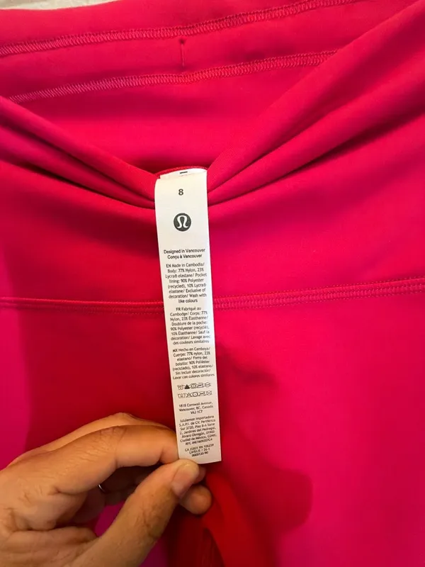 Lululemon Wunder Train No Line High Rise Tight 28” Mulberry Spark - Image 4