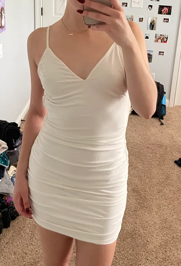 Tiger Mist Backless Mini Dress - Image 2