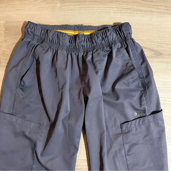 Carhartt Force Cross-Flex Scrub Pants Women‎ PS Gray Cargo Pocket C53106P Jogger - Image 7