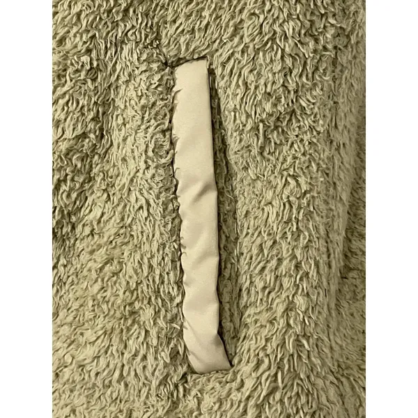Patagonia Womens Los Gatos Full Zip Fleece Vest Tan Beige Deep Pile Size Small - Image 3