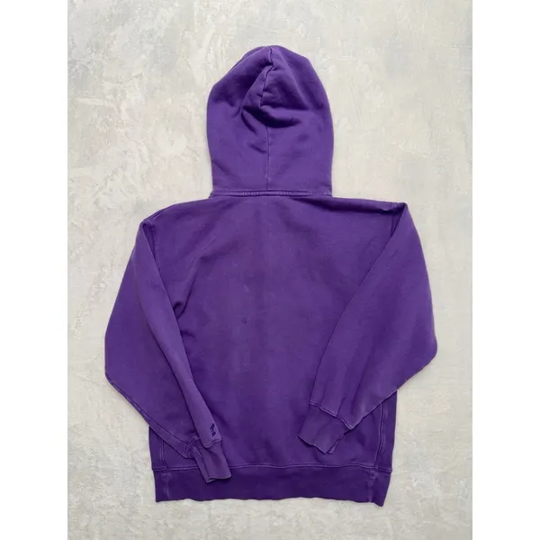 TNA Cozy Fleece Boyfriend Women's Full Zip Hoodie Sweatshirt Purple Sz Small - Image 8