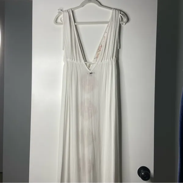 O’NEILL Boho Grecian White Maxi Sundress XS - Image 7