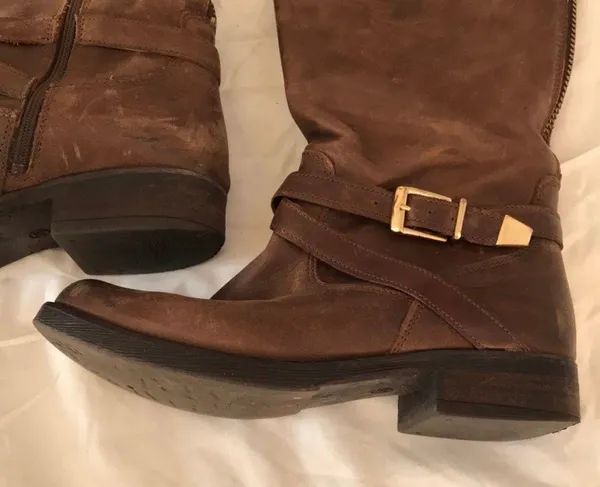 Steve Madden brown leather boots - Image 7