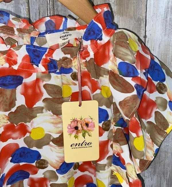 Entro NWT It’s Your Way Dot Sleeveless Blouse - Image 6