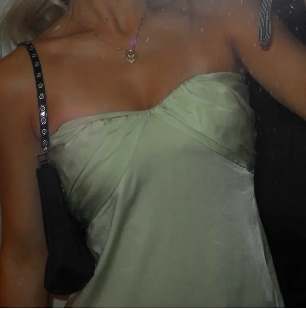 Princess Polly Green Mini Dress - Image 6