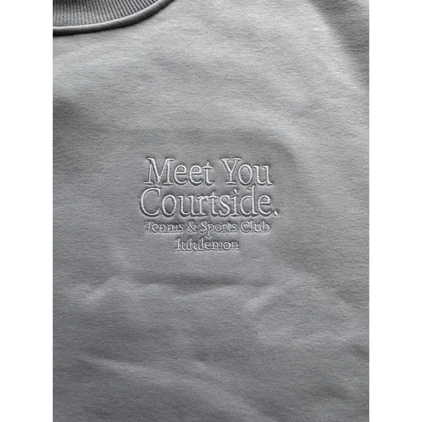 Lululemon “Meet You Courtside” Tennis & Sports Club Serene Blue Women Size Large - Image 4