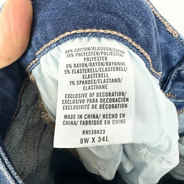 Idyllwind Gwynn High Risin Trouser Flare Jeans Size 8 Western Rodeo Stretch - Image 10