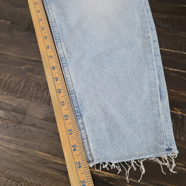 Old Navy High-Rise Slouchy Taper Jeans Light Wash Denim Women’s Size 4 - Image 7
