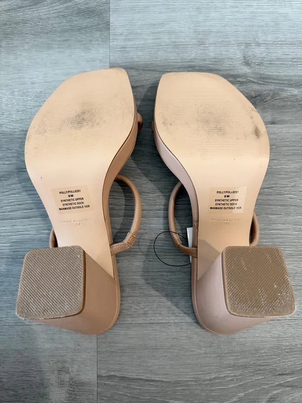 Steve Madden heeled nude sandals  - Image 4