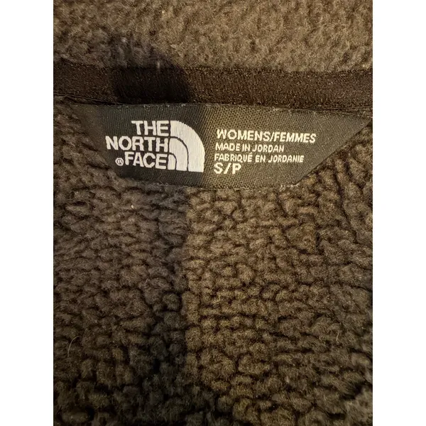 The North Face Full Zip Fleece Jacket Women Small Gray‎ Sherpa Lined Gorpcore - Image 8