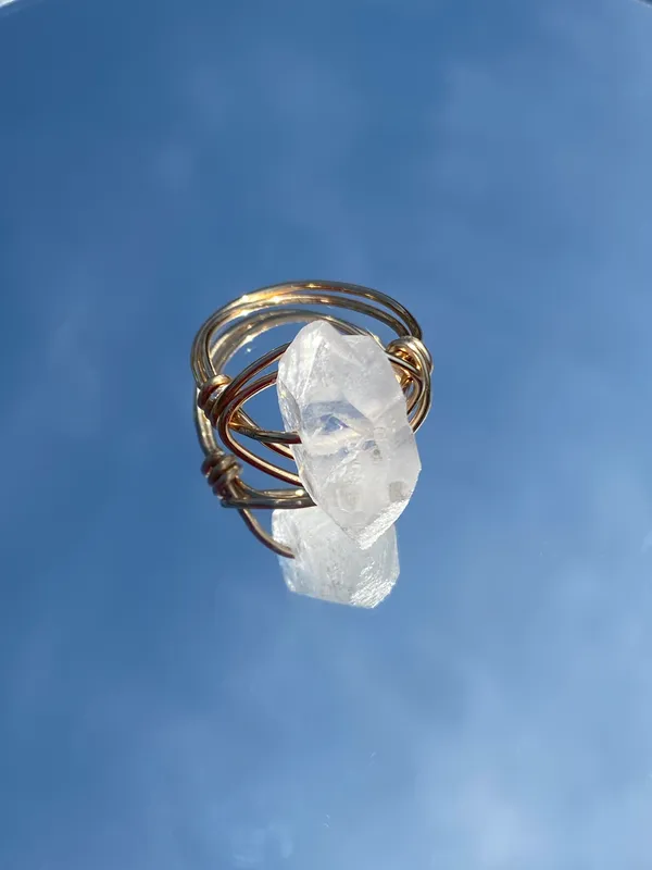Handmade Crystal Ring - Image 2