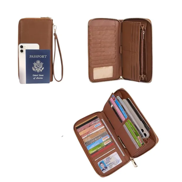 Women's 3-Piece Set Bag One Size Brown - Image 9