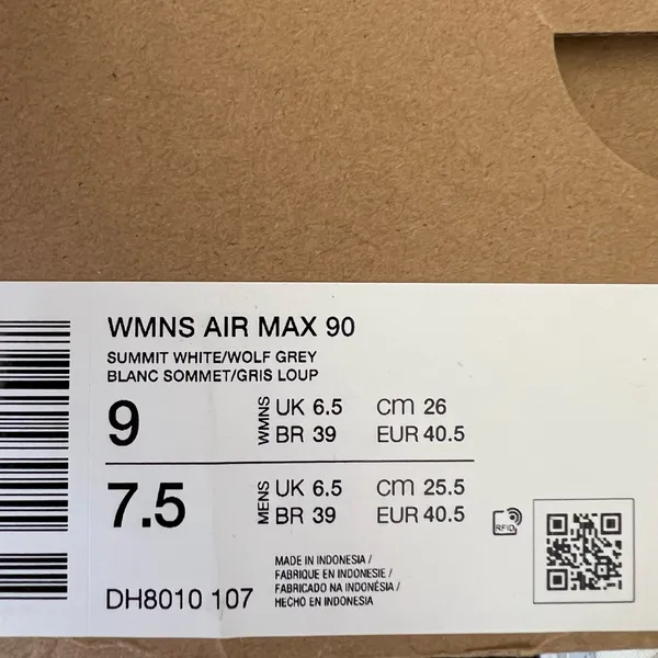 New NIKE Air Max 90 'Pure Platinum Beyond Pink' - Image 9