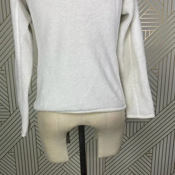 Patagonia Re-Tool Snap-T Fleece Pullover‎ Hoodie Sweatshirt Cream Size US XS - Image 11