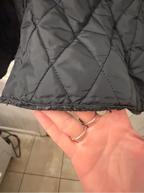 Ralph Lauren Black Quilted Hooded Puffer Coat - Image 7