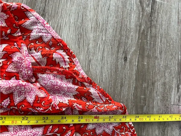 Free People Red Moon Child Maxi Top Tunic S - Image 11