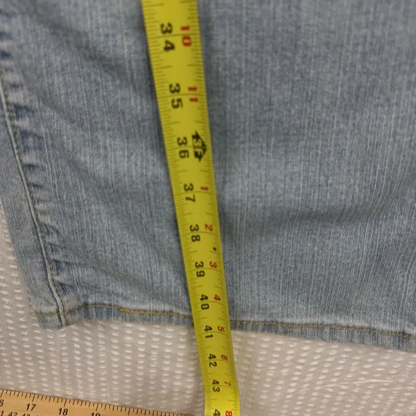 VTG 2006 Levi's 550 Women's 14M Relaxed Fit Jeans Stretch Denim Medium Wash Y2K - Image 10