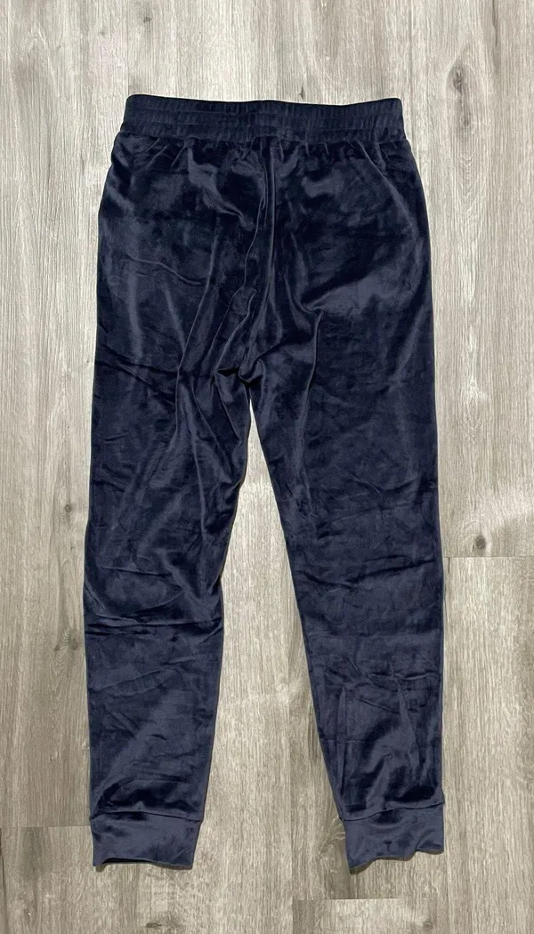 Navy blue High Waist Joggers & Cropped Top SweatSet Size M - Image 8