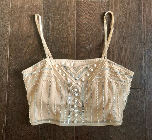 Show Me Your Mumu Pearly Top - Image 3