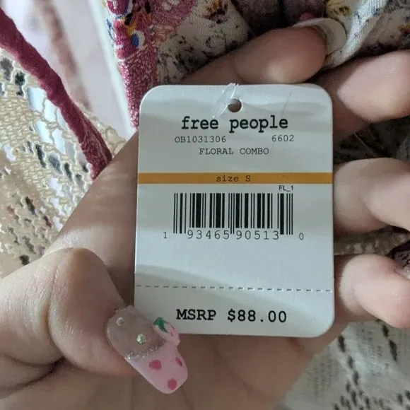 NWT Free People Intimately Count Me In Trapeze Slip, Size Small - Image 3