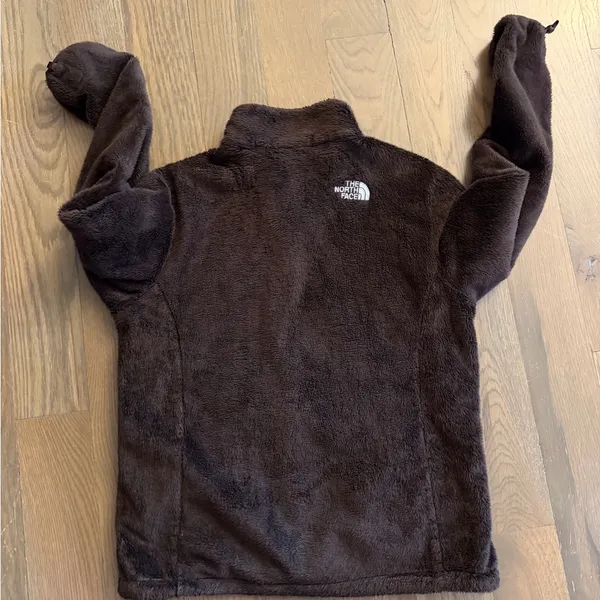 The North Face Women's Brown Osito Fleece Full Zip Jacket Size M - Image 2