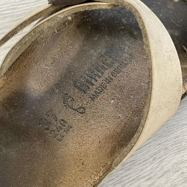 Birkenstock Mayari Strappy Slip On Sandals Beige (size 37) outdoor gorpcore hike - Image 4
