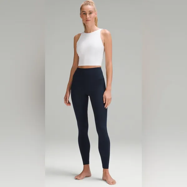 Lululemon NWOT Align High Rise 28” Leggings True Navy Size 6 - Image 2