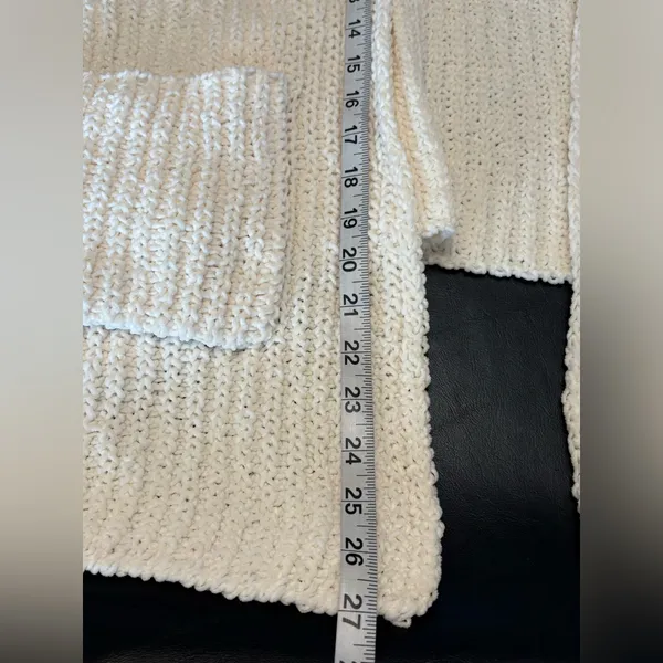 POL Knit Oversized Open-Front Cardigan w/Pockets. Size Small NWT - Image 10