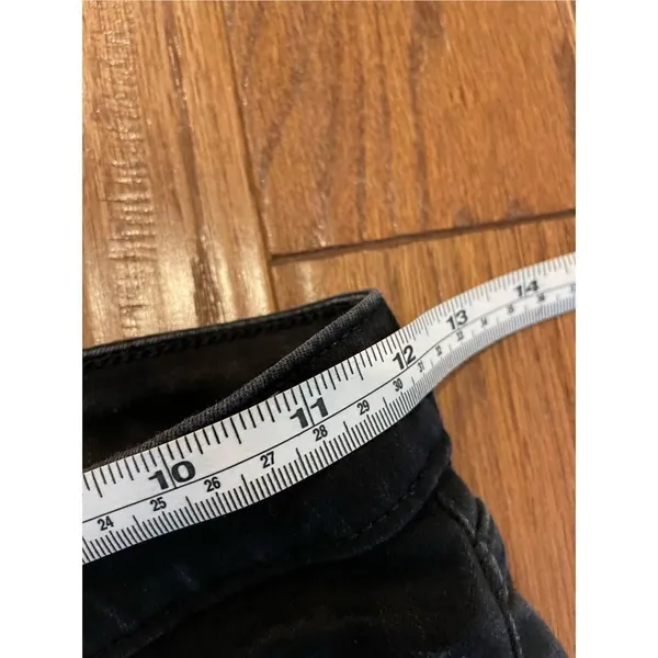 Abercrombie and Fitch the super skinny high rise black wash jeans 26 - Image 7