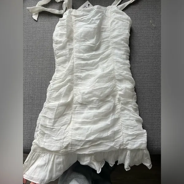 MINKPINK Mini white dress - Image 3