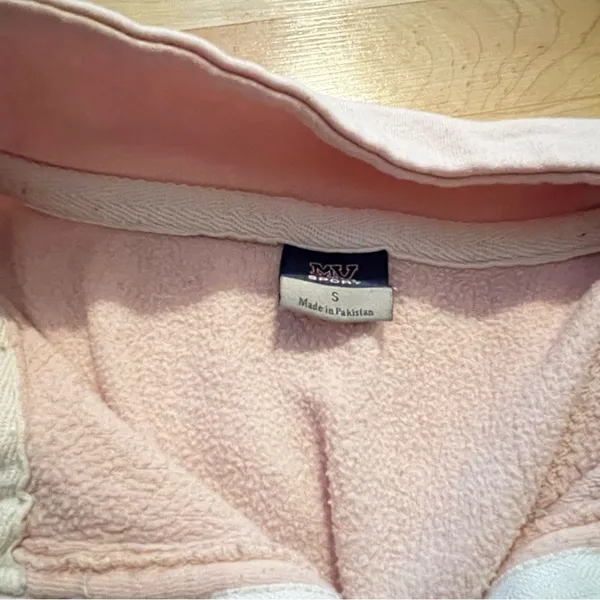 Lake Placid Light Pink Quarter Zip Pullover Women’s Small Pink - Image 3
