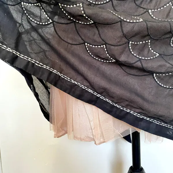 Anthropologie Meadow Rue Battenberg Lace Strapless‎ Dress Coquette US Size 0 - Image 6