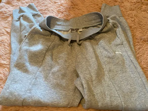 Puma Sweatpants Jogger Light Grey - Image 5