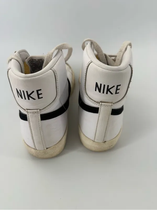 Nike Blazer Mid '77 Vintage CZ1055-100 White Black Shoes 2021 Womens Size 8.5 - Image 6