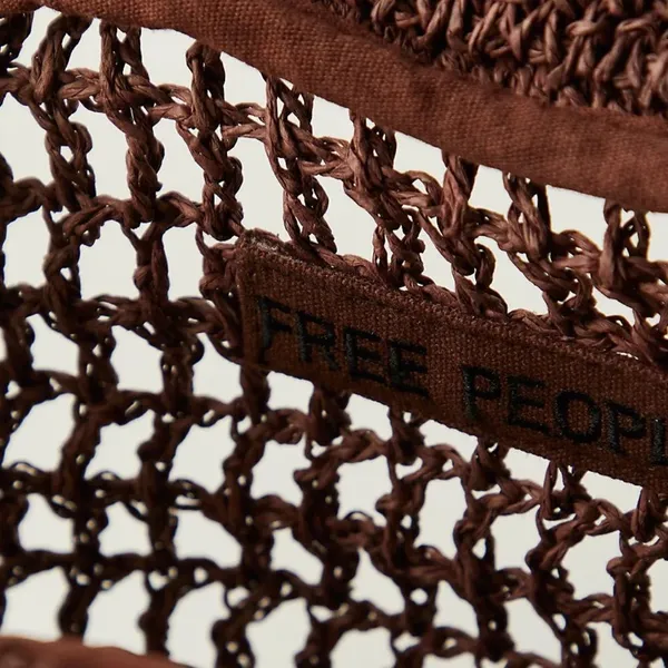 Free People NWT Sand Bound Clutch in Chocolate - Image 3
