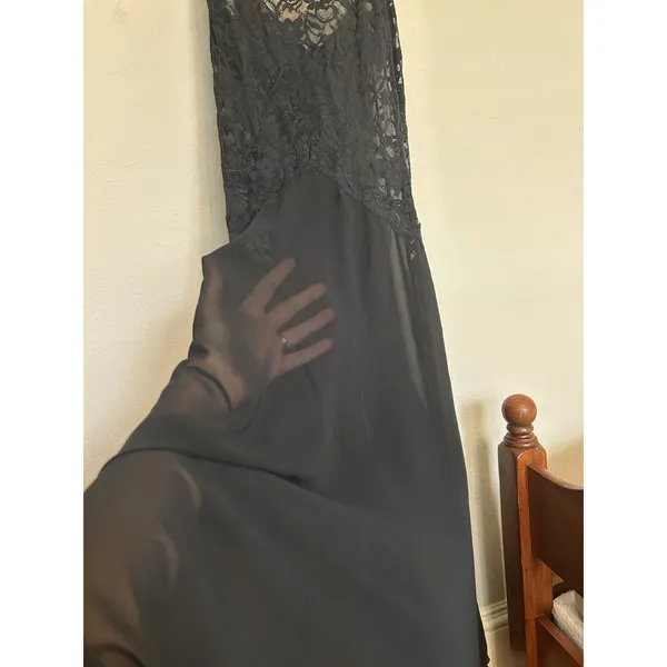 Vintage Rare Victoria’s Secret Lace Maxi Slip Dress Size Medium Feminine Sexy - Image 6