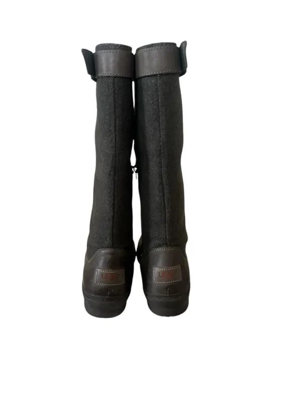 UGG Waterproof Janina Boots - S/N 1017387 -‎ Dark Green/ Gray - Size 8 - Image 5