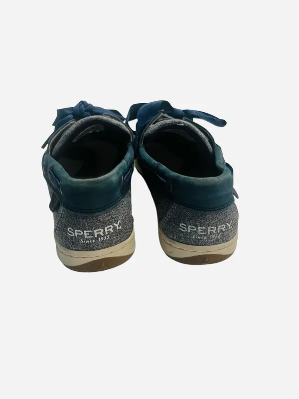 Sperry Women’s Two-Tone Blue Denim Boat Shoes - Image 5