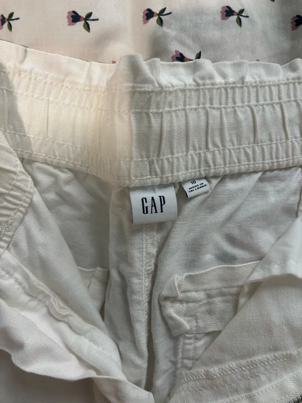 Gap Linen Pants White - Image 5