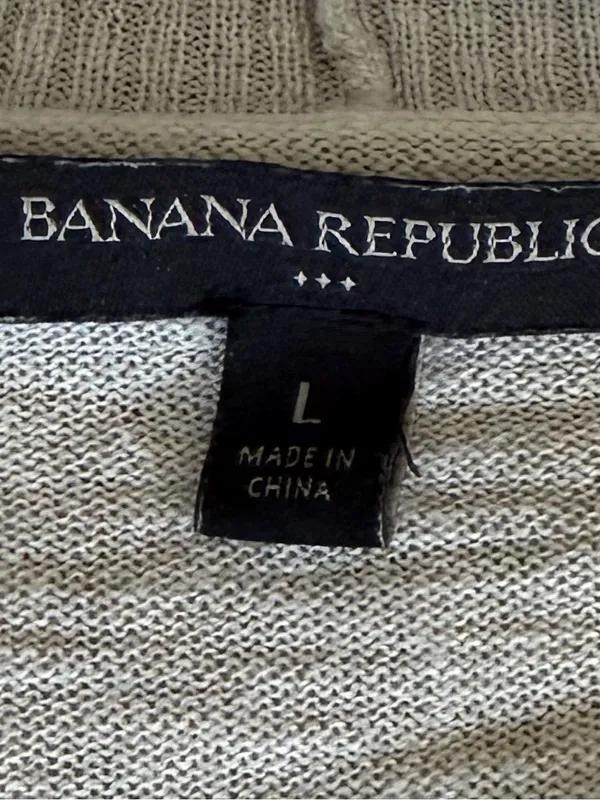 Banana Republic Women's Gray Open Front Cardigan - Size M - Image 2