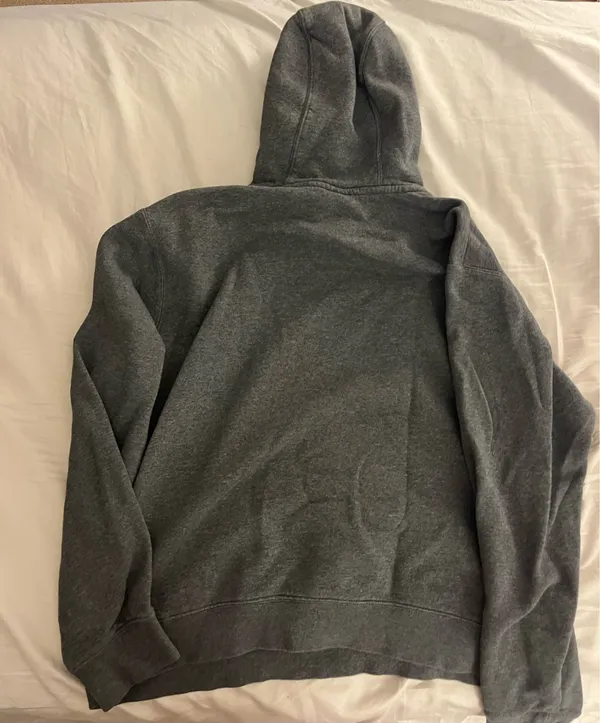 Gray Nike Hoodie - Image 2