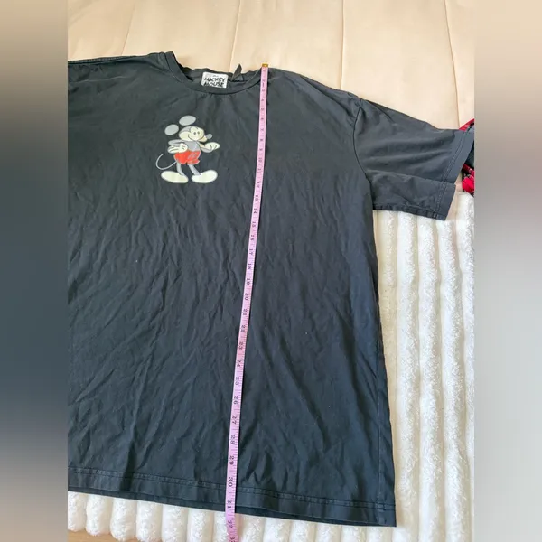 Disney Mickey Mouse Charcoal Tee - Image 7