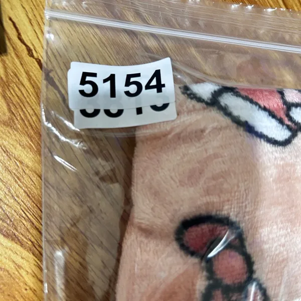 Hello‎ Kitty Womens Lounge Shorts M Peach Cozy Plush Fleece Kawaii Coquette Y2K - Image 7