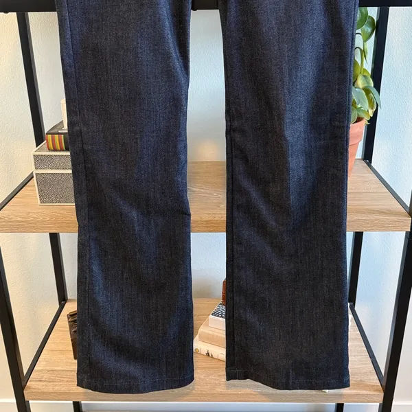 Ann Taylor Mid-Rise Bootcut Dress Pant Jeans, 8 - Image 3