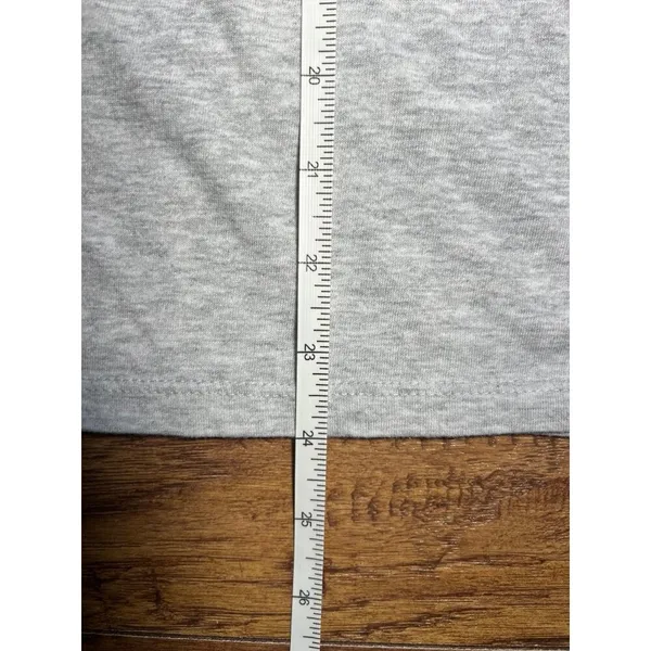 Mickey Mouse Licensed Ladies Character Tee With Embroidery Size L Gray - Image 6